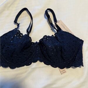 Victoria's Secret Midnight Blue Lace Bra